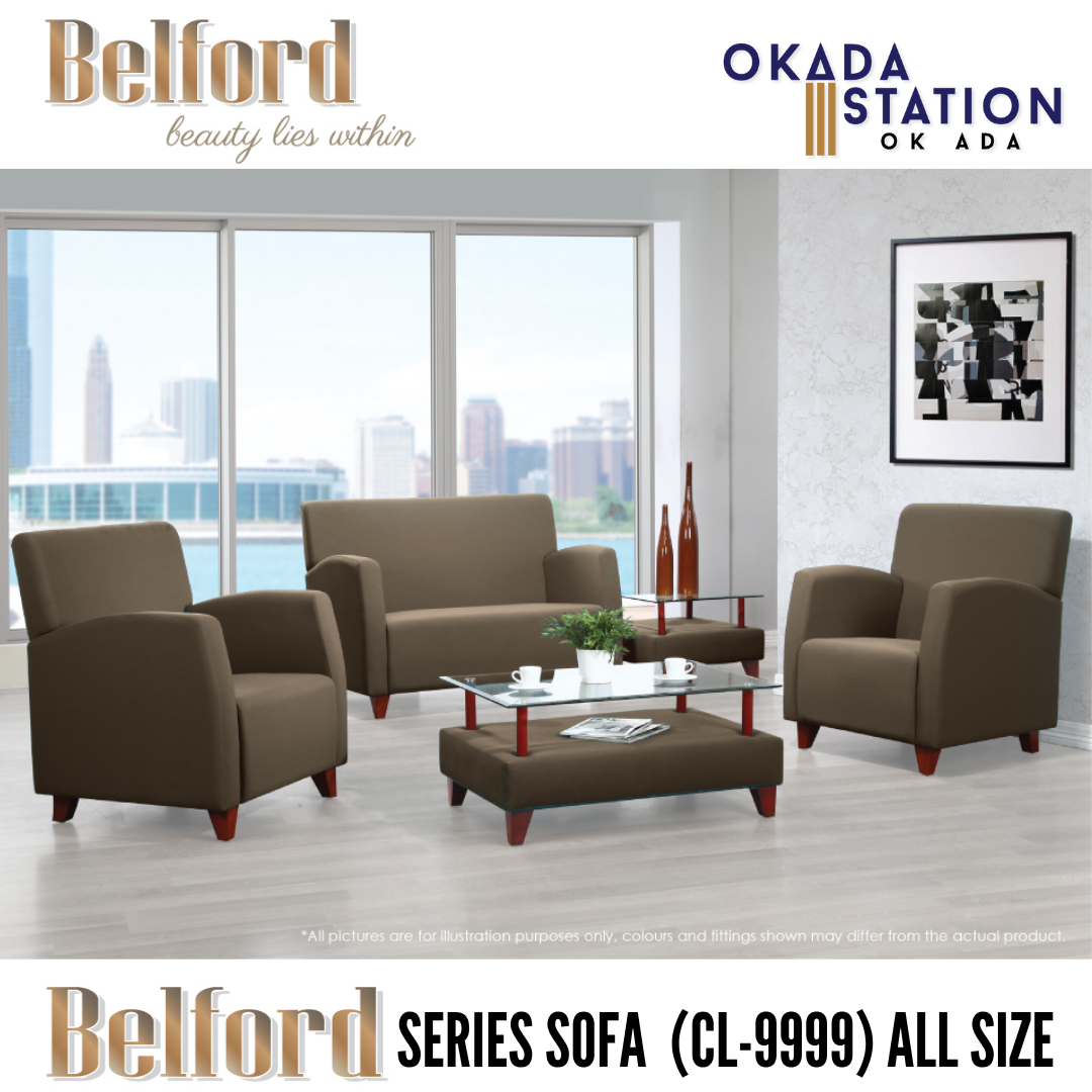 BELFORD SERIES OFFICE SOFA - ALL SIZE / SINGLE SEATER / DOUBLE SEATER / TRIPLE SEATER / VISITOR SOFA / PU LEATHER / FABRIC / FABRIC KIOS / FABRIC LINE / SOFA PELAWAT / SOFA PEJABAT / SOFA / CL 9999-1 / CL 9999-2 / CL 9999-3 / BELFORD