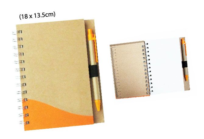 NP02 ECO NOTEPAD WITH PEN