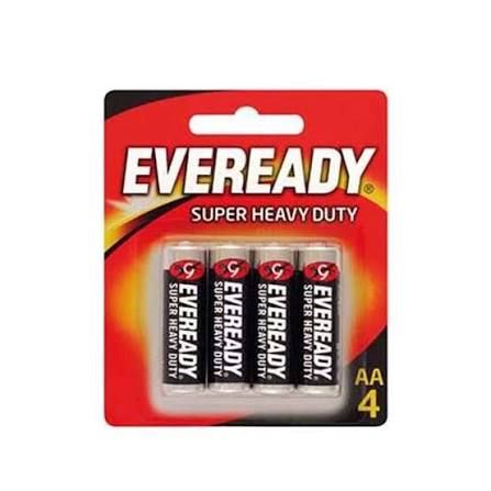 EVEREADY SUPER HEAVY DUTY (AA) BATTERY  4PCS