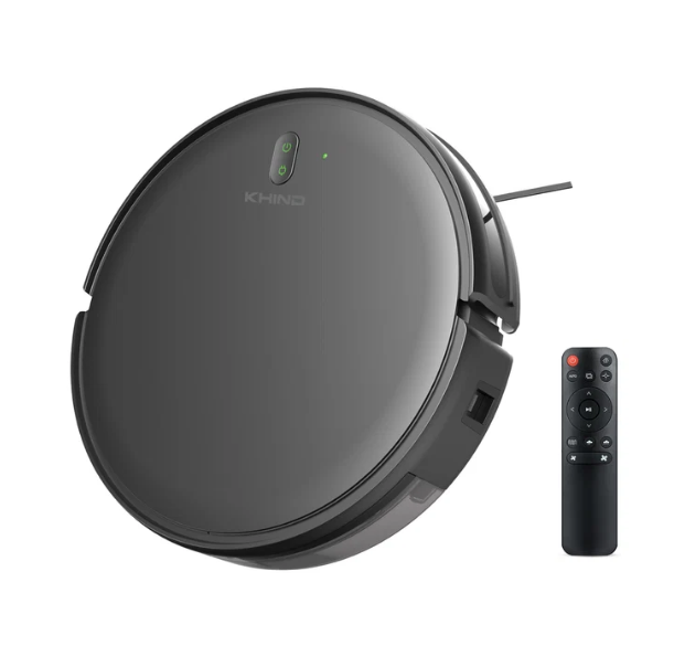 Non Wi-Fi Robotic Vacuum Cleaner. Colour : Black