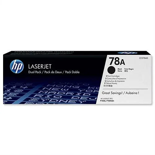 HP LaserJet Toner Cartridge 78A Black CE278A