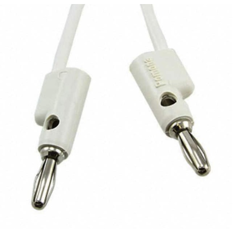 Fluke PATCH B-18-9 Banana Plug Patch Cord (white)