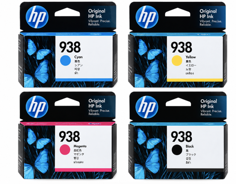 HP 938 Original Ink Cartridge – Cyan | For OfficeJet Pro 9730