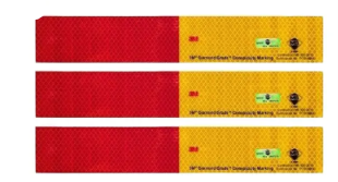 3M SIRIM Side Marking Reflective Sticker / J5 TYPE 5 Sticker Lorry