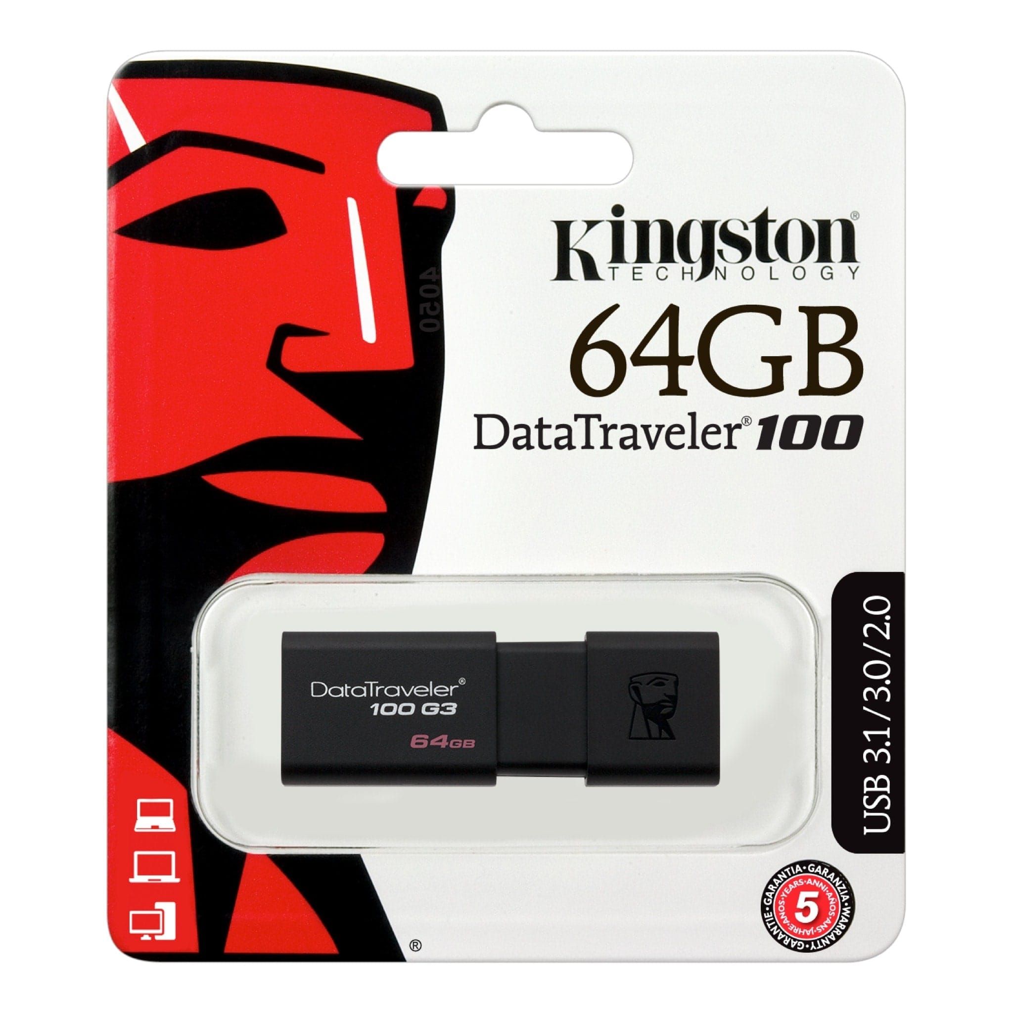 KINGSTON DATA TRAVELER 100G3 32GB USB 3.0, KINGSTON DATA TRAVELER USB 3.2 64GB