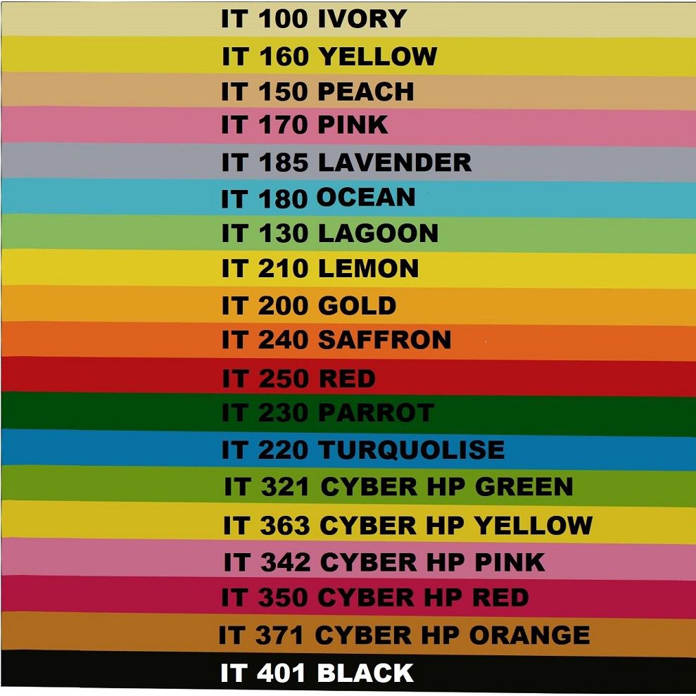 A4 80GSM COLOUR PAPER