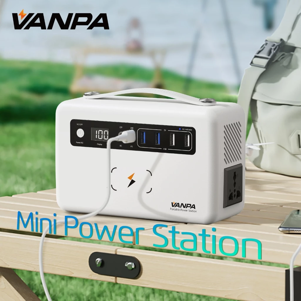 VANPA 200W Mini Portable Power Station 200Wh