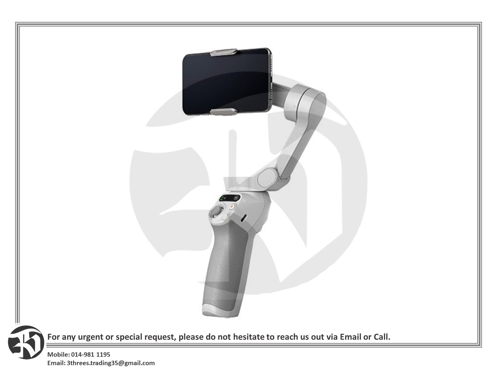 DJI Osmo Mobile SE Handheld 3-Axis Smartphone Gimbal Foldable Stabilizer