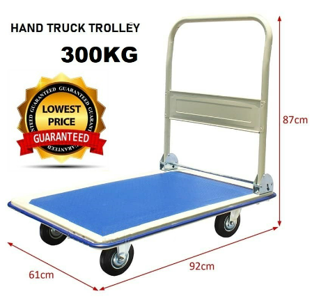 Heavy Duty Metal Foldable Platform Hand Truck Trolley