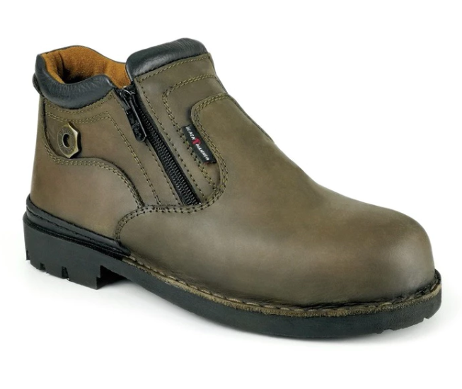 Black Hammer Mid-cut Double Zip - Khaki (UK 5-10)
