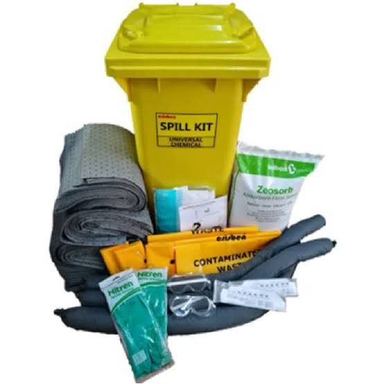 CRISBEN (SKC 120) - 100L Wheeled Bin Chemical Spill Kit