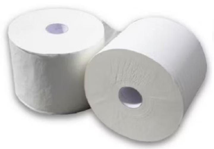 Industrial roll tissue paper 25cm x 100mtr ( 2 roll / box)
