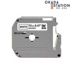 BROTHER 12mm Label tape Compatible Brother Label tape MK Tape MK231 / LABEL PRINTER / BROTHER / LABEL TAPE
