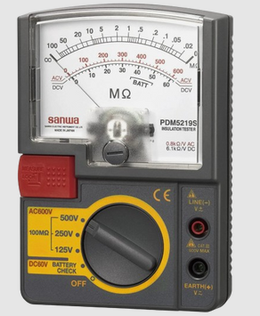 SANWA PDM508S INSULATION TESTER (500V/
