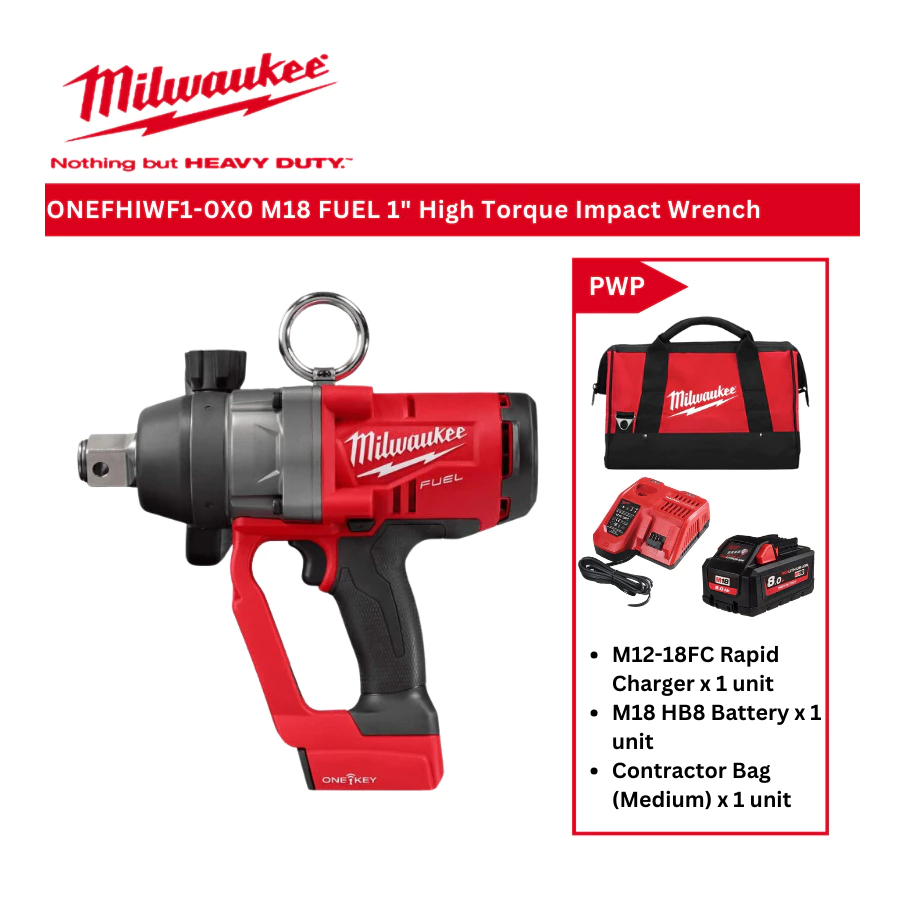 Milwaukee M18 FUEL™ 1" ONE-KEY High Torque Impact Wrench