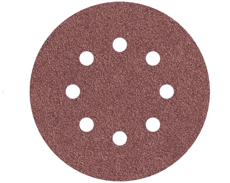 BOSCH PRO E466 SANDING DISC, 125 MM, G120, 5 PCS (2608621580)