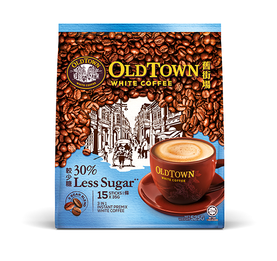 OldTown White Coffee 3 in 1 Less Sugar 35g x 15 Sticks