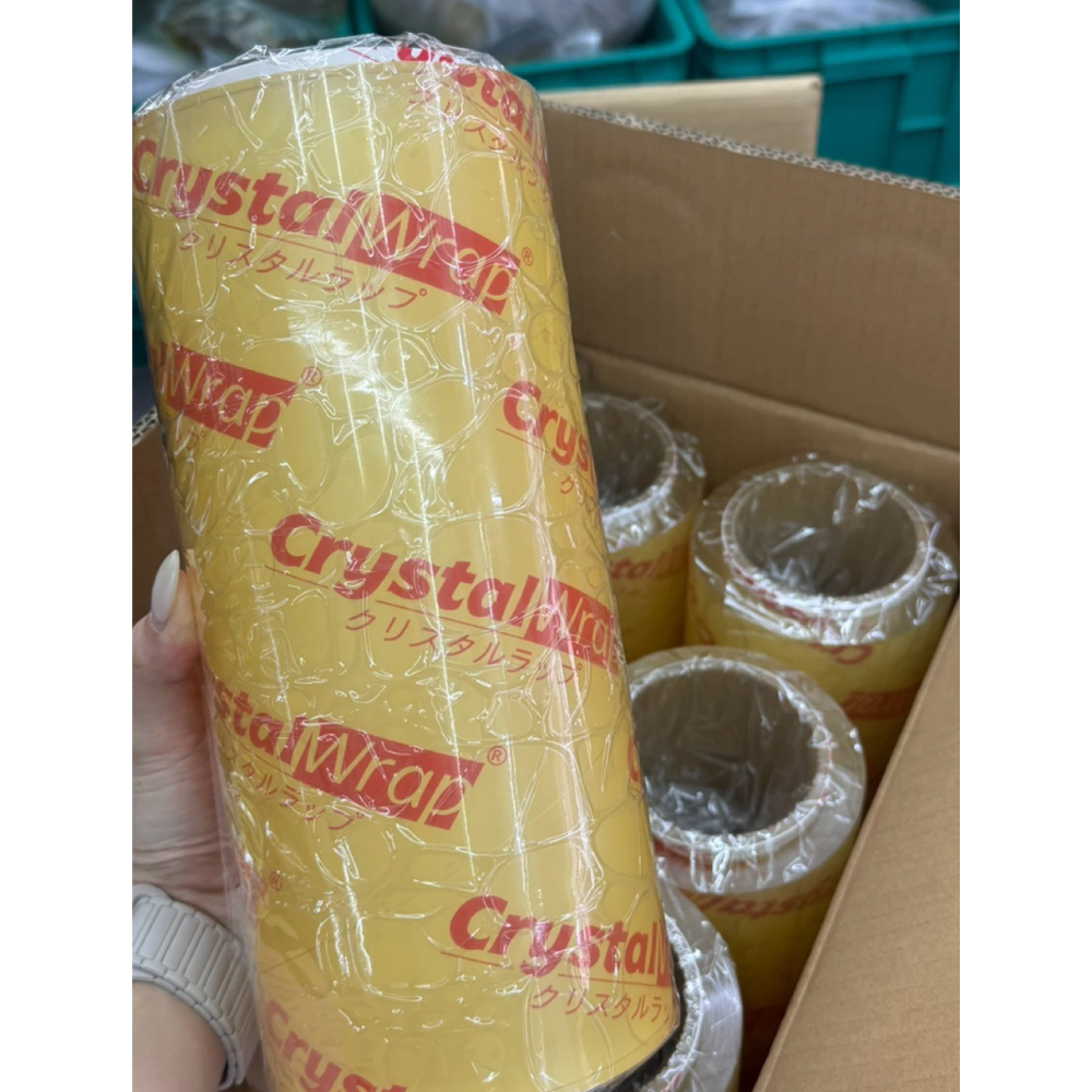 CRYSTAL WRAP FOOD Wrapping Flim 400m 10” (6roll/ctn)