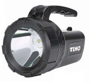 TEMO 5W LED Rechargeable Powerful Spotlight with English Power Plug