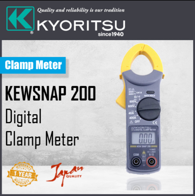KYORITSU KT200 CLAMP METER