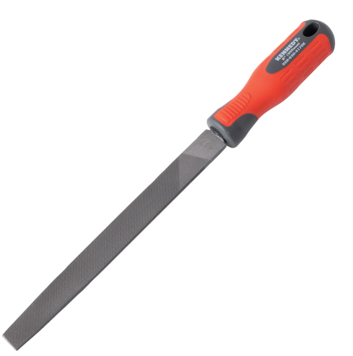 Kennedy-Pro 200mm (8") Flat Second Engineers File With Handle KEN0304170K