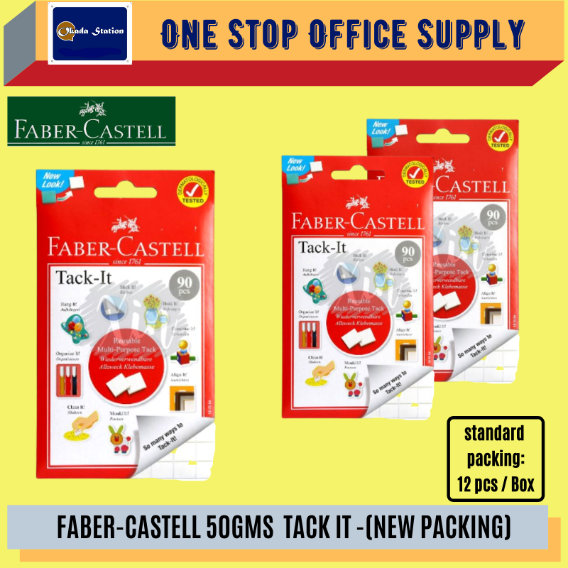 Faber castell Faber-Castell Tack It White 90 pieces