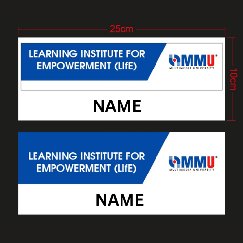 OEM Name Plate MMU 25CM x 10CM