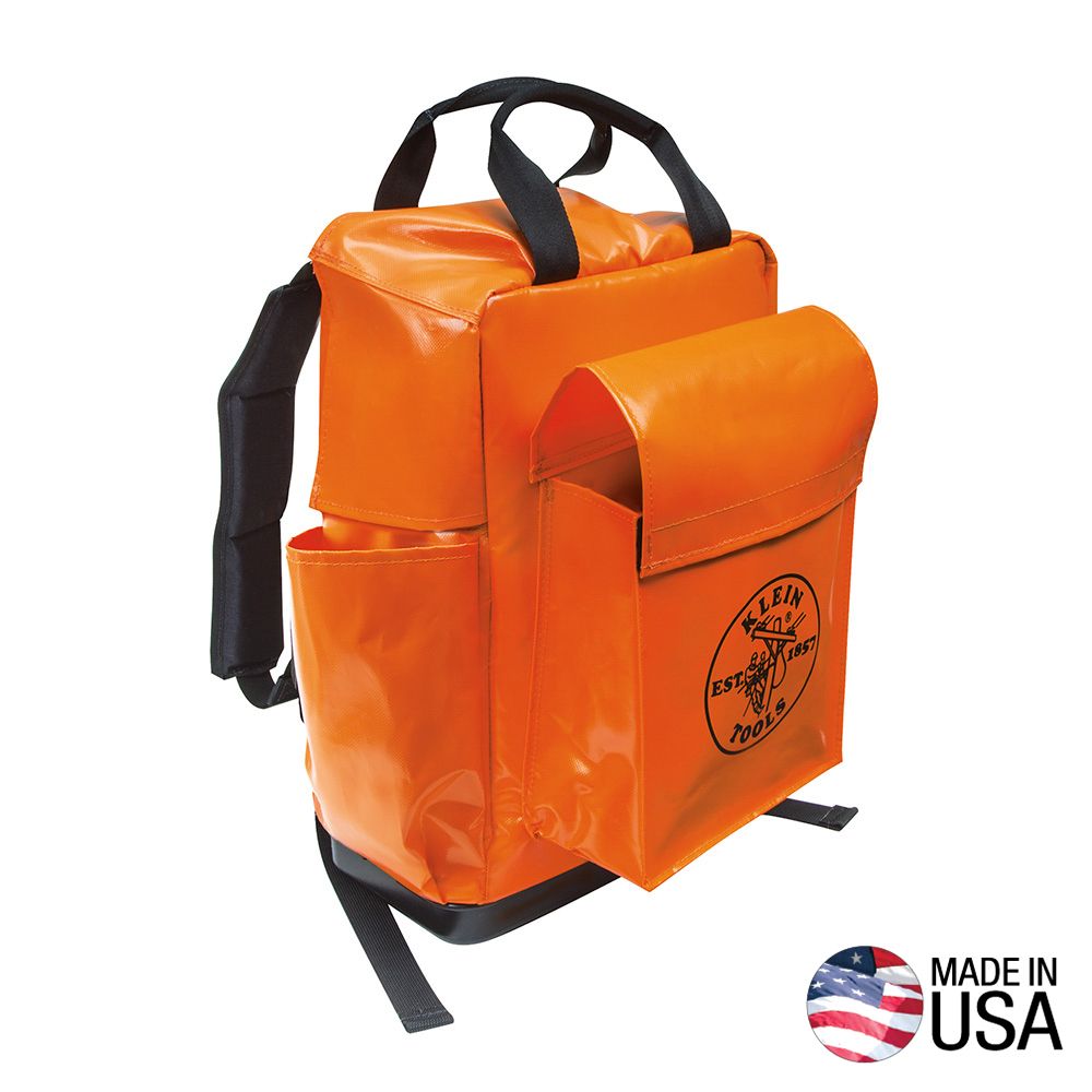 Klein Tools Lineman Backpack 5185ORA