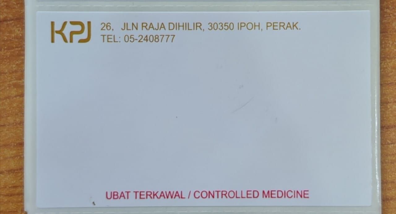KCIS SATO BARCODE LABEL