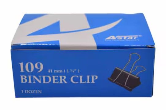 41MM BINDER CLIP (12'S/BOX)