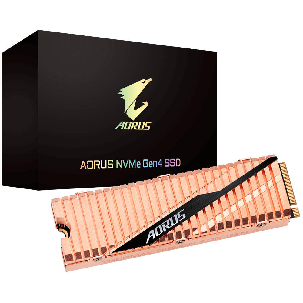 Genuine Malaysia Gigabyte Warranty - GIGABYTE AORUS GEN4 HEATSINK M.2 PCIE NVME 1TB SSD