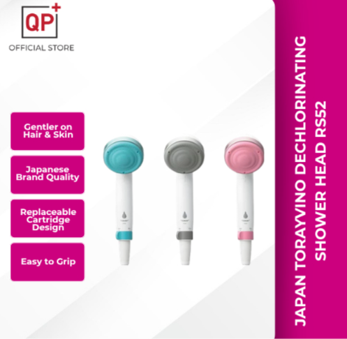 JAPAN TORAYVINO DECHLORINATING SHOWER HEAD RS52 & REPLACEMENT RSC51 l KEPALA PANCURAN l 花洒头-PINK