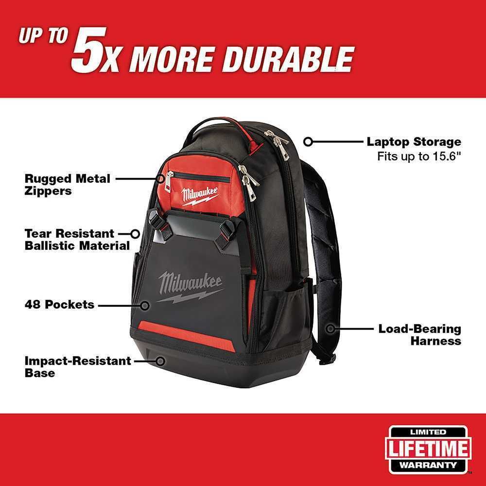 Milwaukee *Milwaukee 48-22-8200 Jobsite Backpack