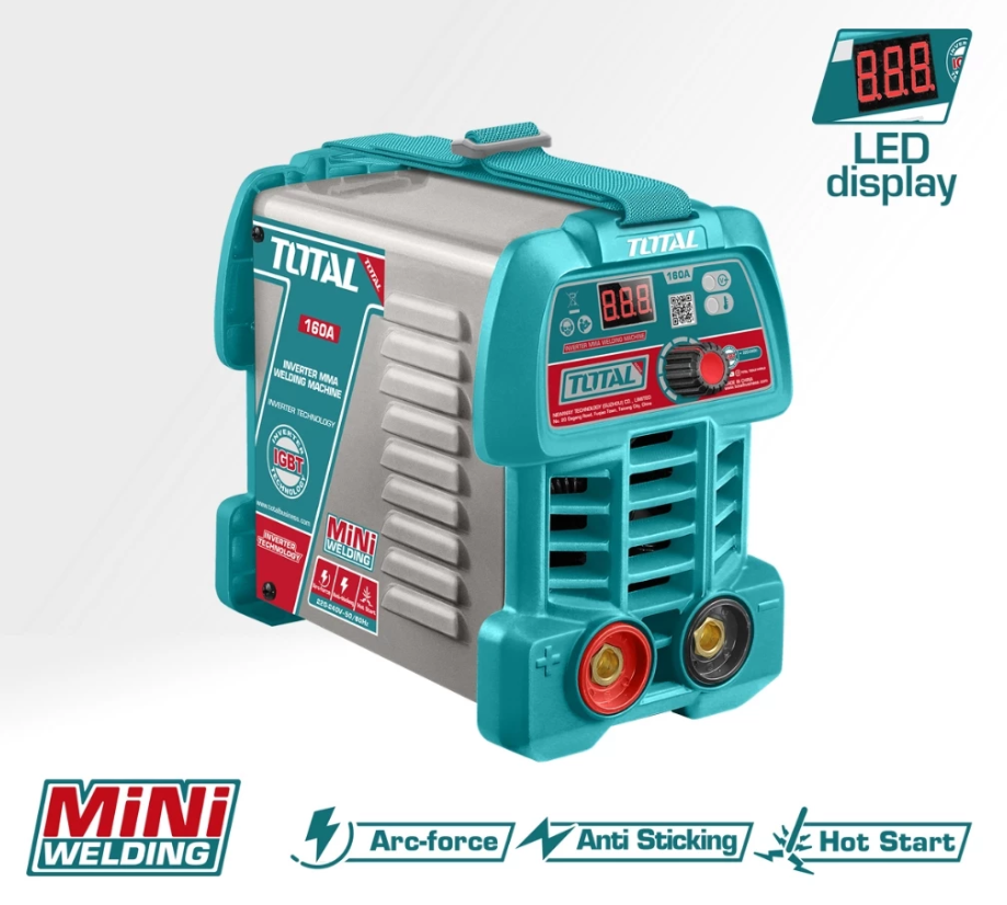 TOTAL INVERTER MMA WELDING MACHINE (160A@30%) IGBT + LED DISPLAY (TW216049)