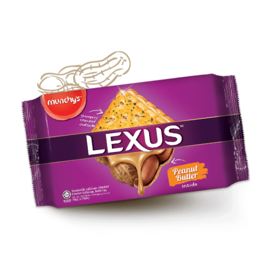 (Loose Pack) Lexus Peanut Butter Sandwich 190 g