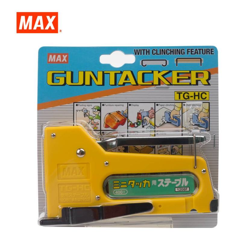 MAX HEAVY DUTY GUN TACKER (TG-HC) - RANDOM COLORS