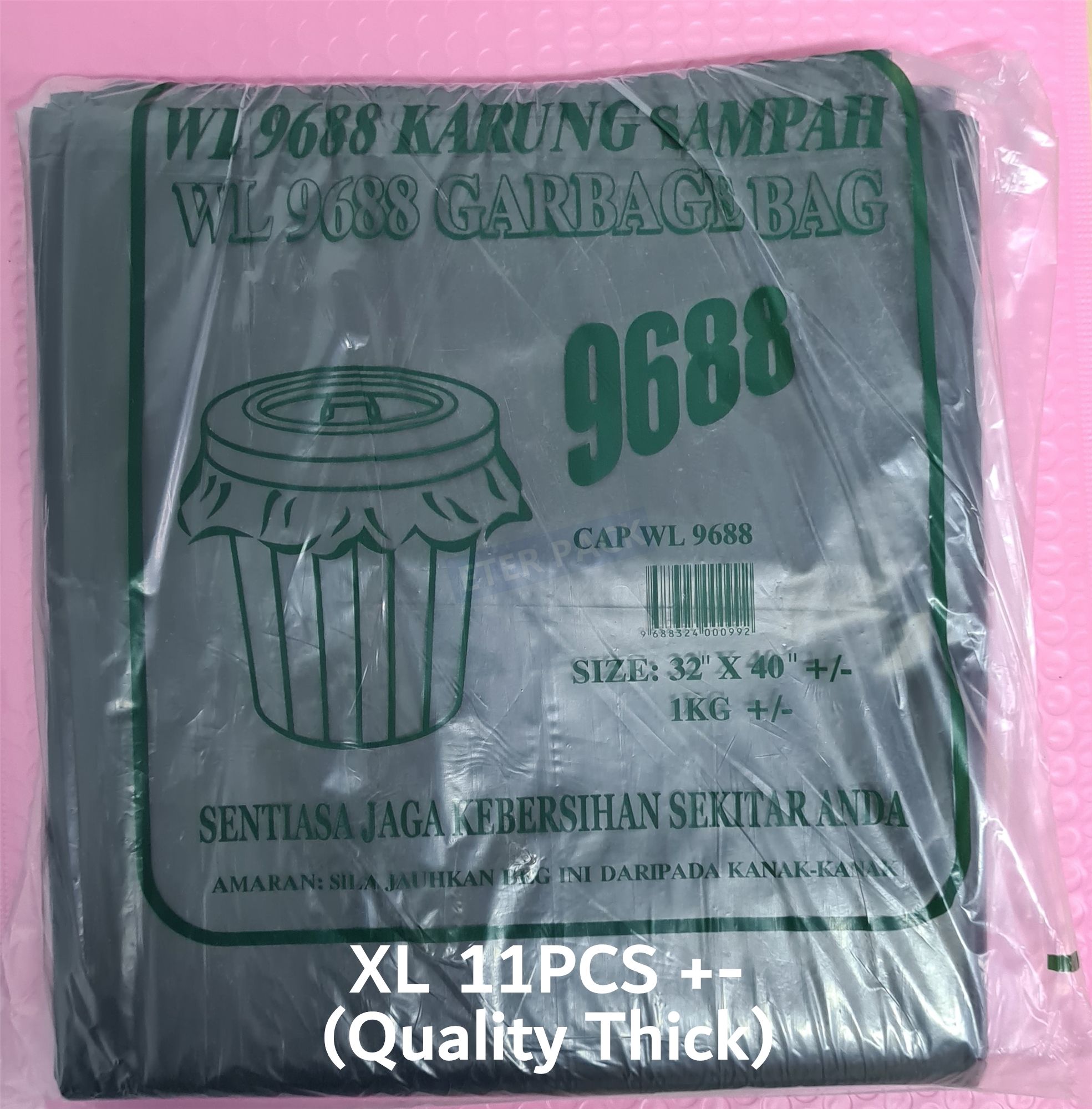 Plastic Sampah 1KG XL