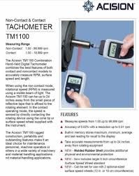 Acision Tachometer TM1100