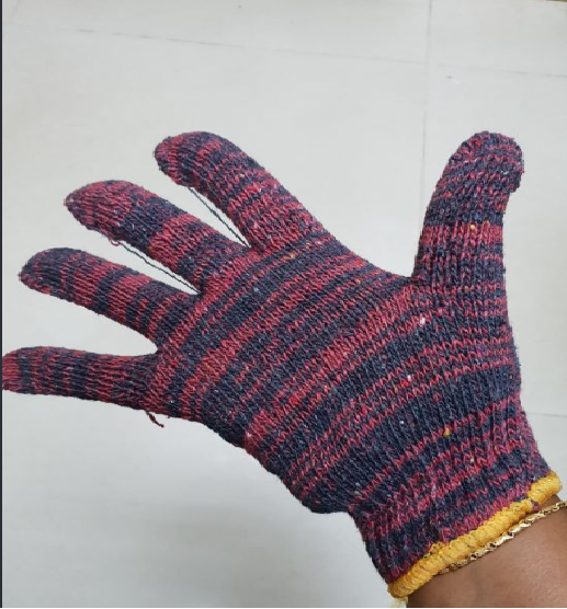 12pr ACG1200-700gm/10Gauge Batik AWE Cotton Glove