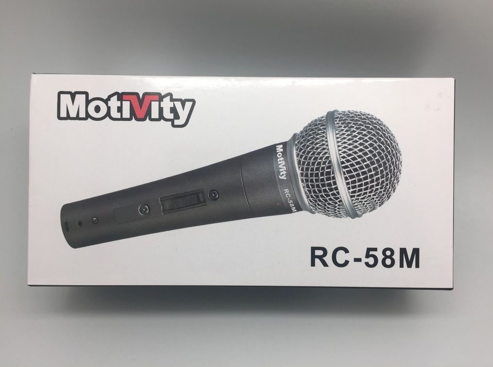Motivity RC-58M Dynamic Wired Microphone