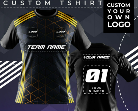 * Jersey Sublimation Design Tshirt Jersey Unisex Microfibre Mini Eyelet Interlock