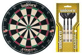 Unicorn Dart Board Striker Bristle (FREE UNICORN BRASS DART)