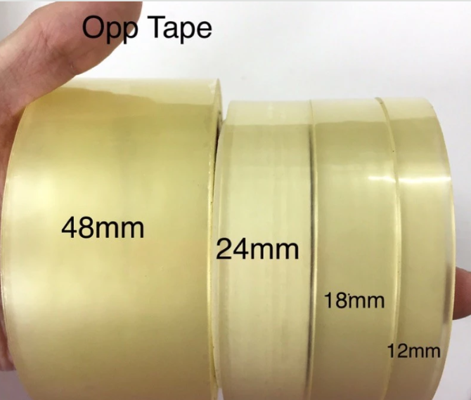 OPP Tape 12mm/18mm/24mm/36mm X 40 YRD *FAST LOCAL SUPPLIER