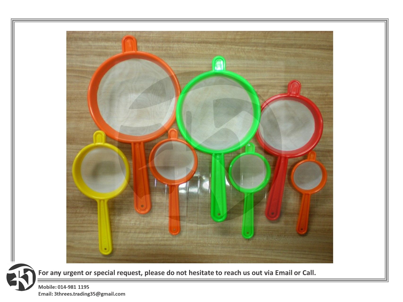 PLASTIC STRAINER