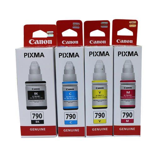 CANON GI-790 BLACK BULK INK 135ML,CANON GI-790 MAGENTA BULK INK 70ML,CANON GI-790 CYAN BULK INK 70ML,CANON GI-790 YELLOW BULK INK 70ML