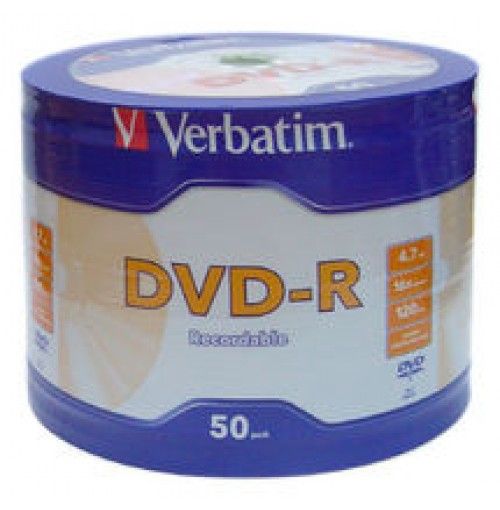 Verbatim DVD-R 64046 16x Speed 120min 4.7GB
