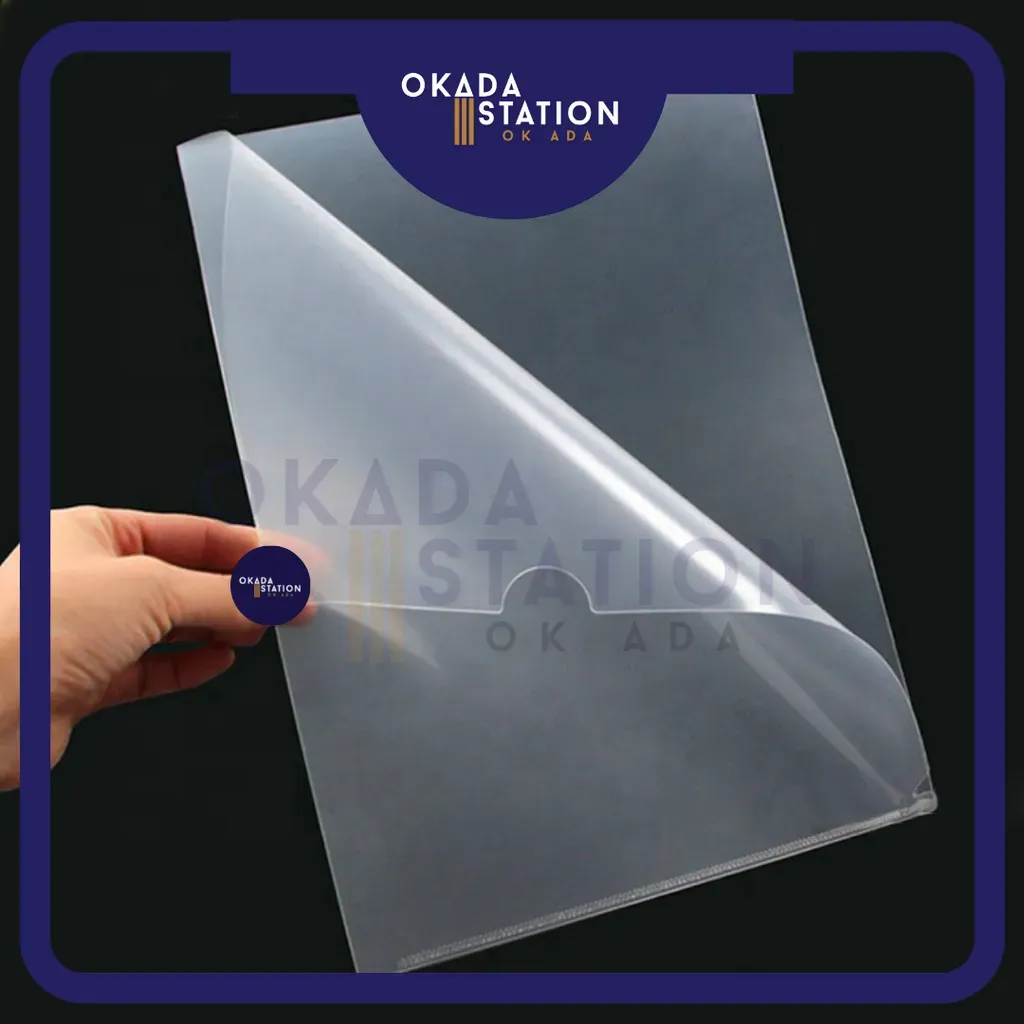 OKADA A4 L SHAPE TRANSARENT FILE