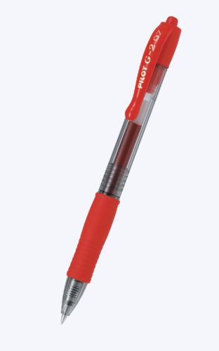 Pilot G2 0.7mm Dark Red