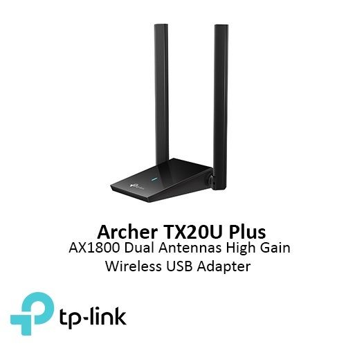 TP-Link Archer TX20U Plus Dual Antennas Wireless USB Adapter AX1800