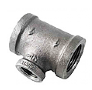 ATKC Galvanized Iron (GI) Fittings Reducing Tee 1" x 3/4"